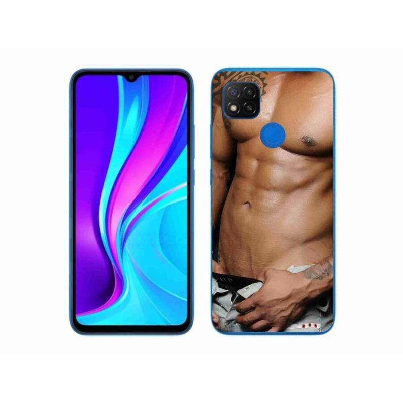 Gélový kryt mmCase na mobil Xiaomi Redmi 9C - sexy muž