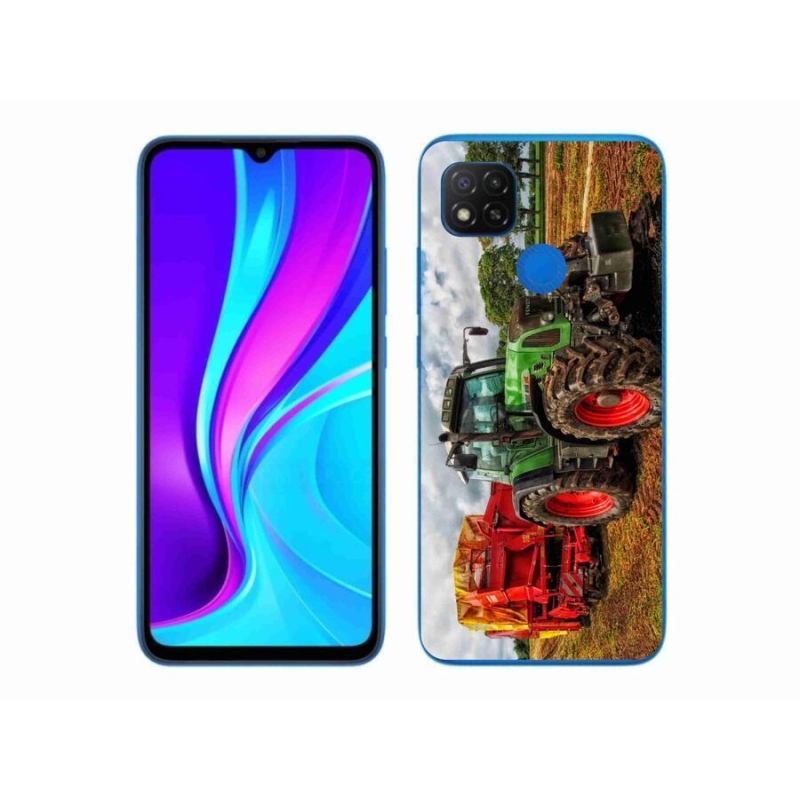 Gélový kryt mmCase na mobil Xiaomi Redmi 9C - traktor 4