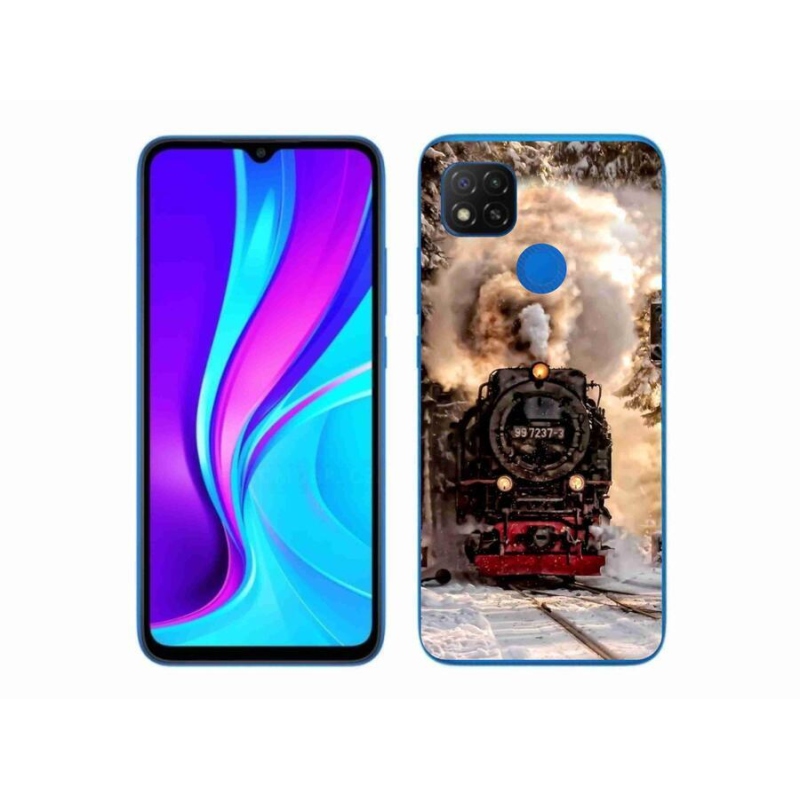 Gélový kryt mmCase na mobil Xiaomi Redmi 9C - vlak