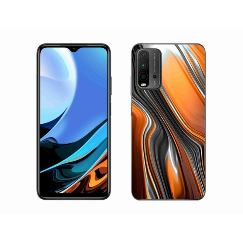 Gélový kryt mmCase na mobil Xiaomi Redmi 9T - abstrakt 3