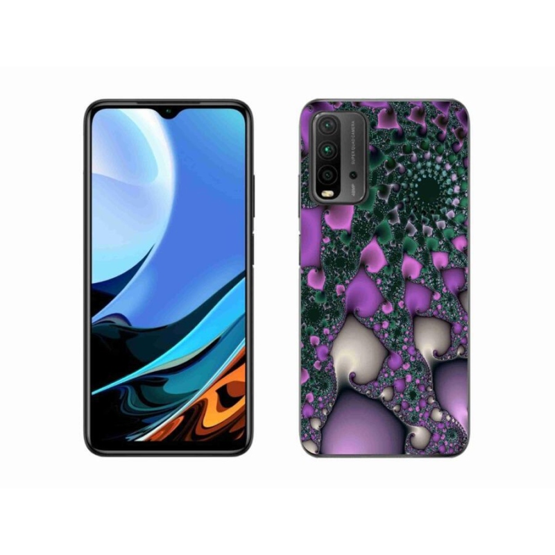 Gélový kryt mmCase na mobil Xiaomi Redmi 9T - abstrakt 7