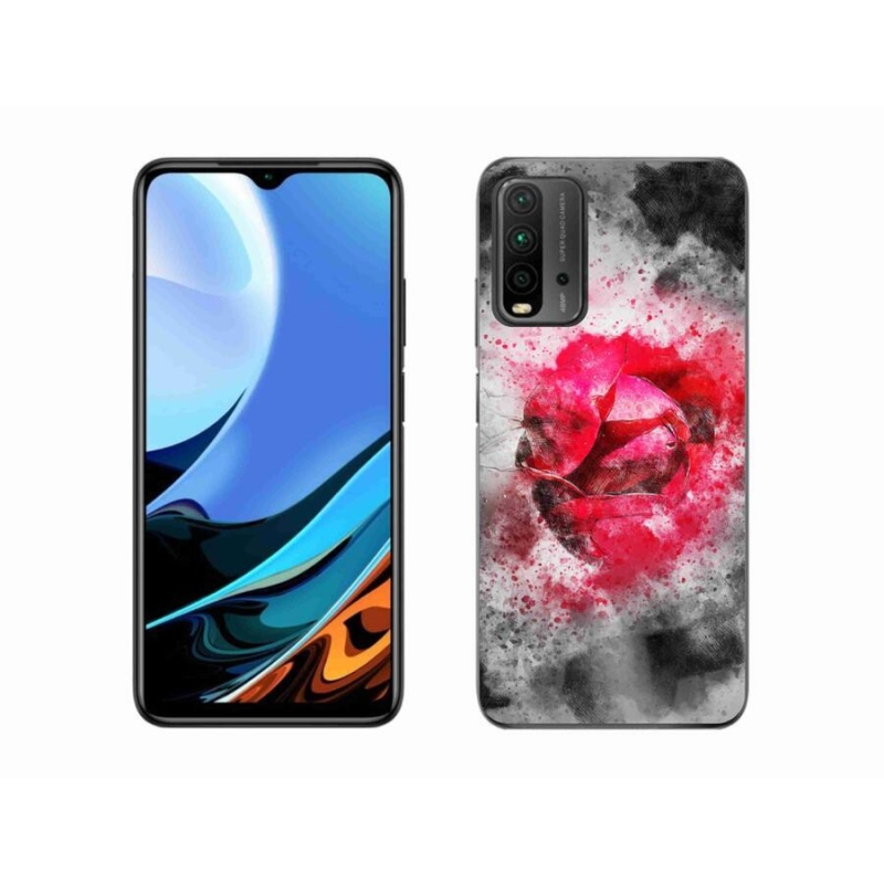 Gélový kryt mmCase na mobil Xiaomi Redmi 9T - abstrakt 9