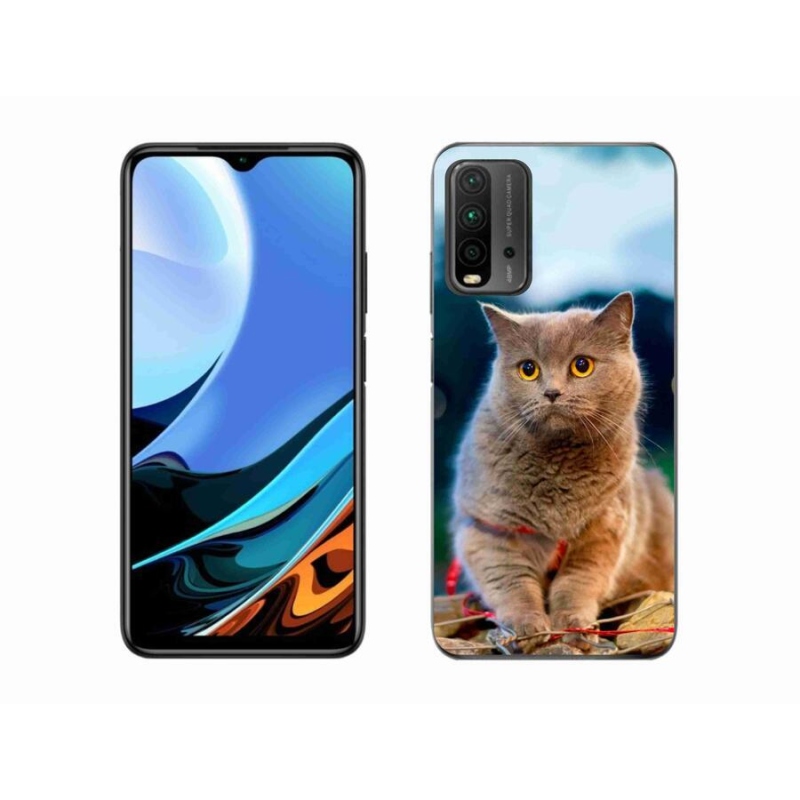 Gélový kryt mmCase na mobil Xiaomi Redmi 9T - britská modrá 2