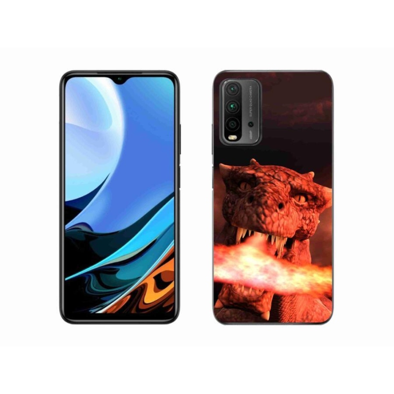 Gélový kryt mmCase na mobil Xiaomi Redmi 9T - drak