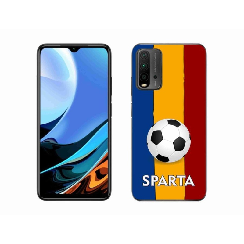 Gélový kryt mmCase na mobil Xiaomi Redmi 9T - futbal 1