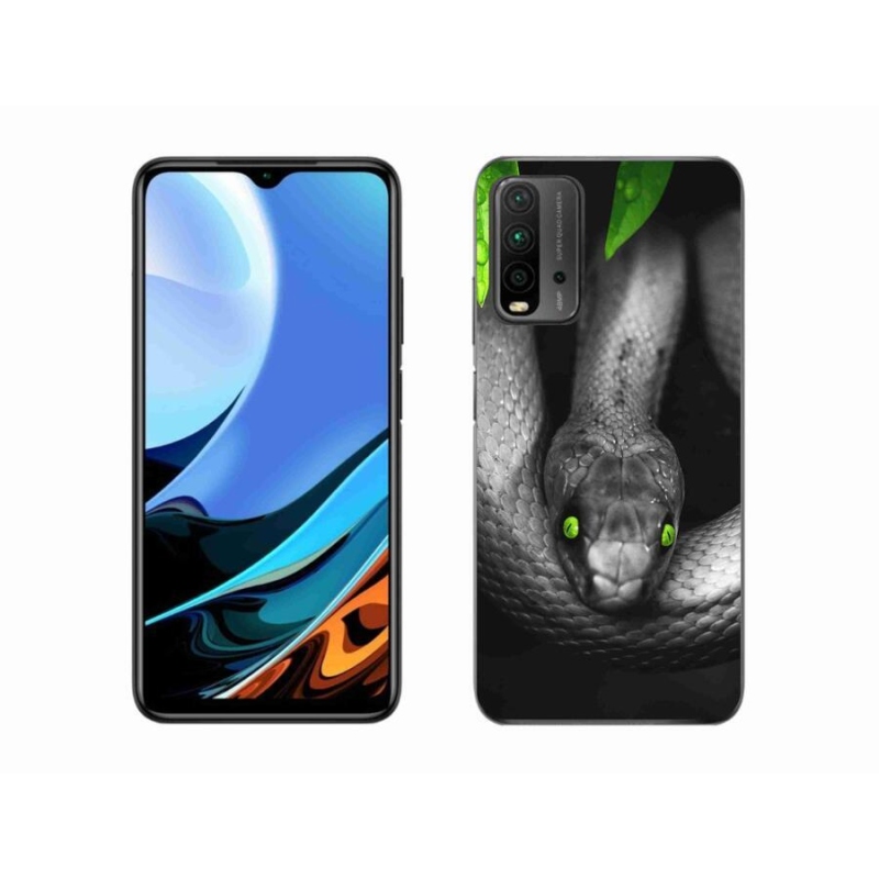 Gélový kryt mmCase na mobil Xiaomi Redmi 9T - had