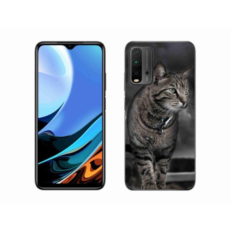 Gélový kryt mmCase na mobil Xiaomi Redmi 9T - mačka