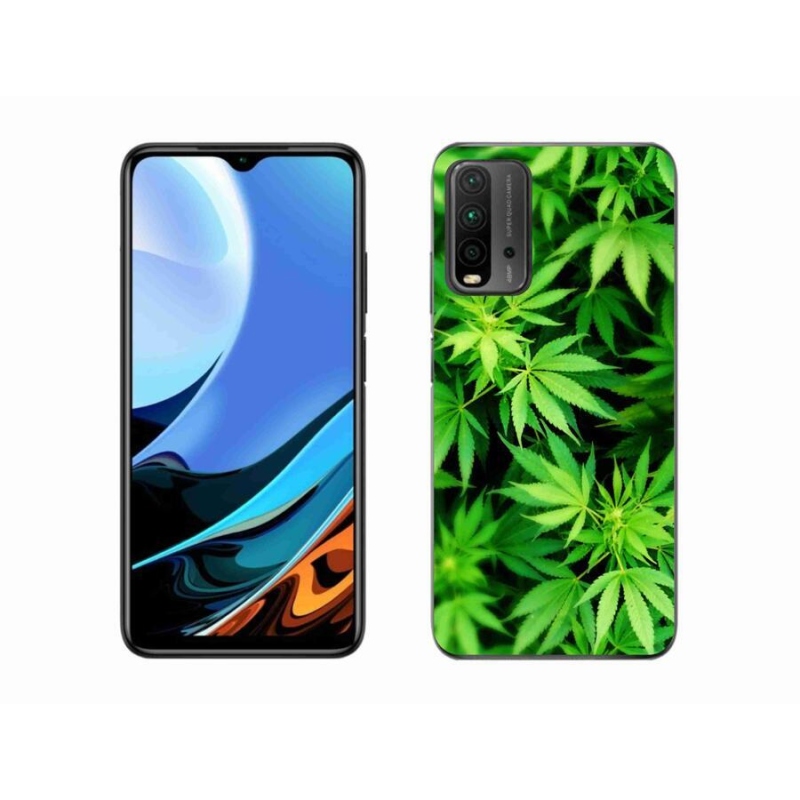 Gélový kryt mmCase na mobil Xiaomi Redmi 9T - konope 3