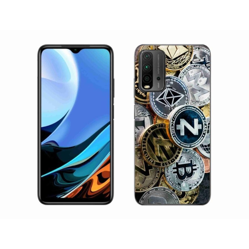 Gélový kryt mmCase na mobil Xiaomi Redmi 9T - kryptomena