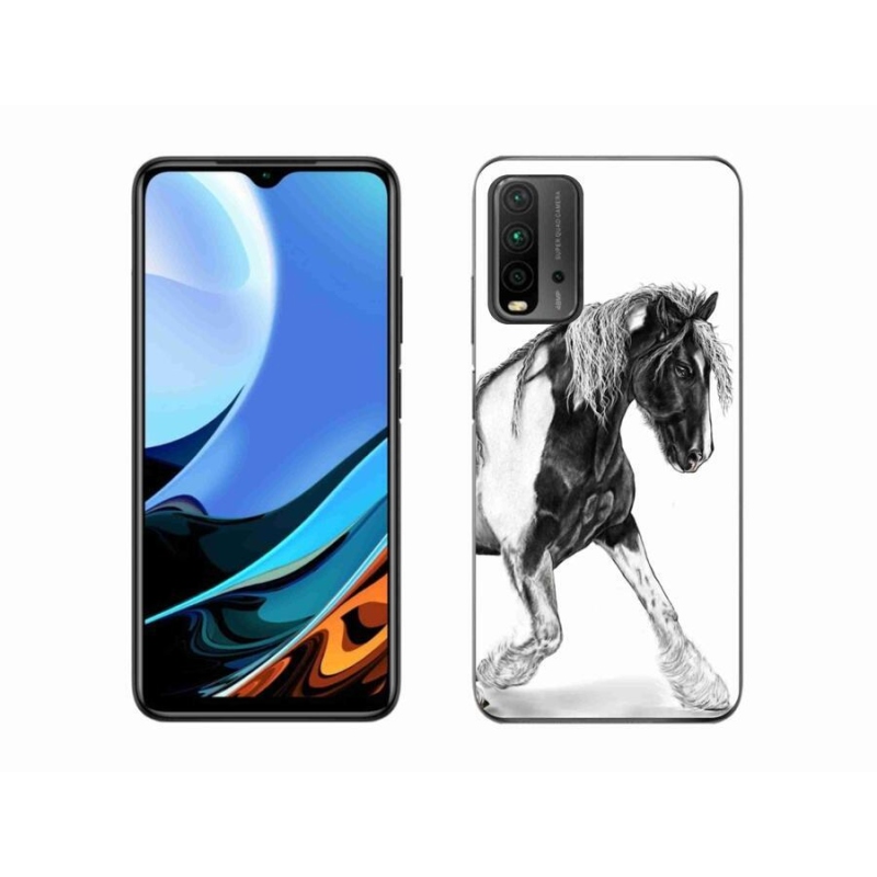 Gélový kryt mmCase na mobil Xiaomi Redmi 9T - kôň