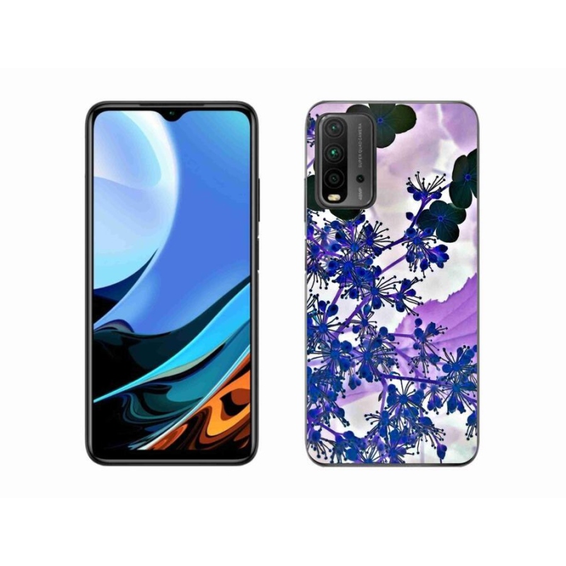 Gélový kryt mmCase na mobil Xiaomi Redmi 9T - kvet hortenzie