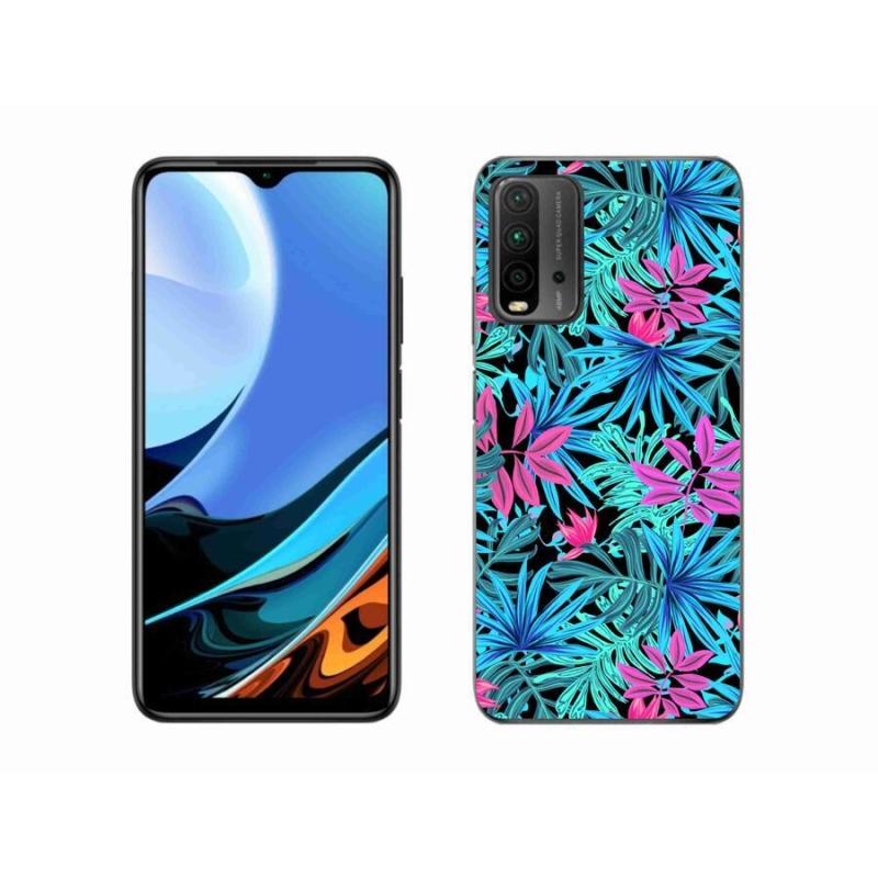 Gélový kryt mmCase na mobil Xiaomi Redmi 9T - kvety 3