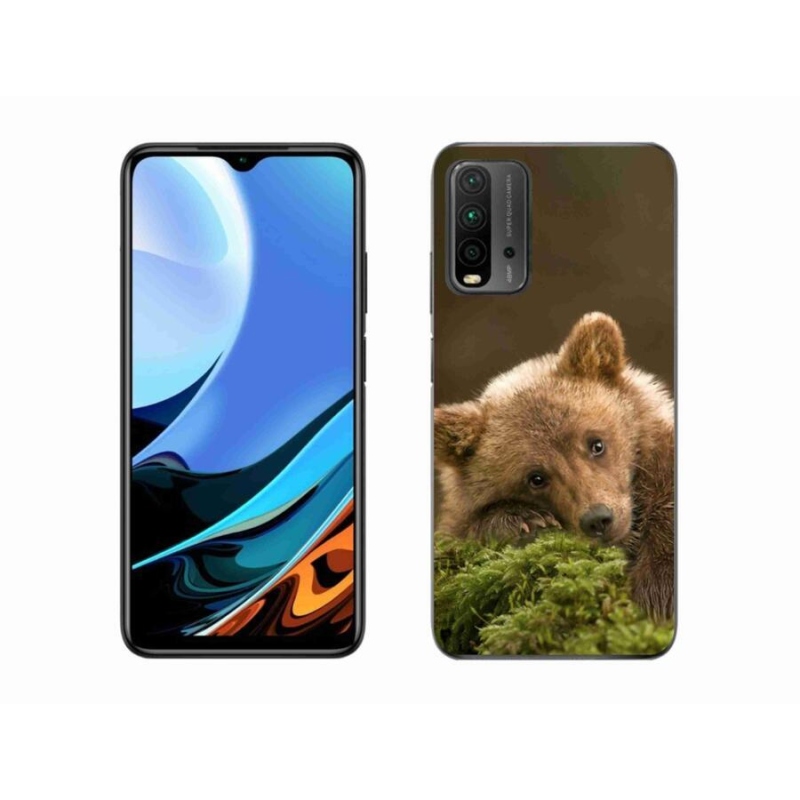 Gélový kryt mmCase na mobil Xiaomi Redmi 9T - medveď