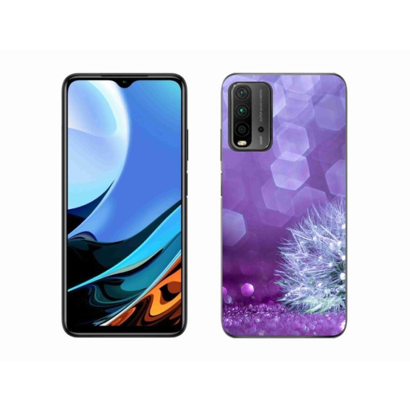 Gélový kryt mmCase na mobil Xiaomi Redmi 9T - odkvitnuté púpava 2