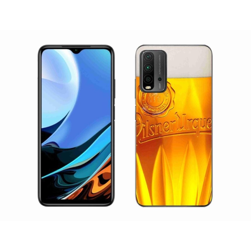 Gélový kryt mmCase na mobil Xiaomi Redmi 9T - pivo