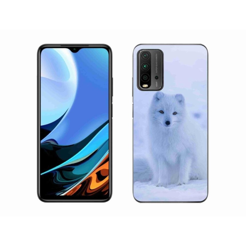 Gélový kryt mmCase na mobil Xiaomi Redmi 9T - polárna líška