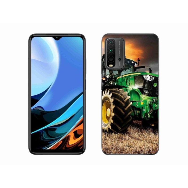 Gélový kryt mmCase na mobil Xiaomi Redmi 9T - traktor