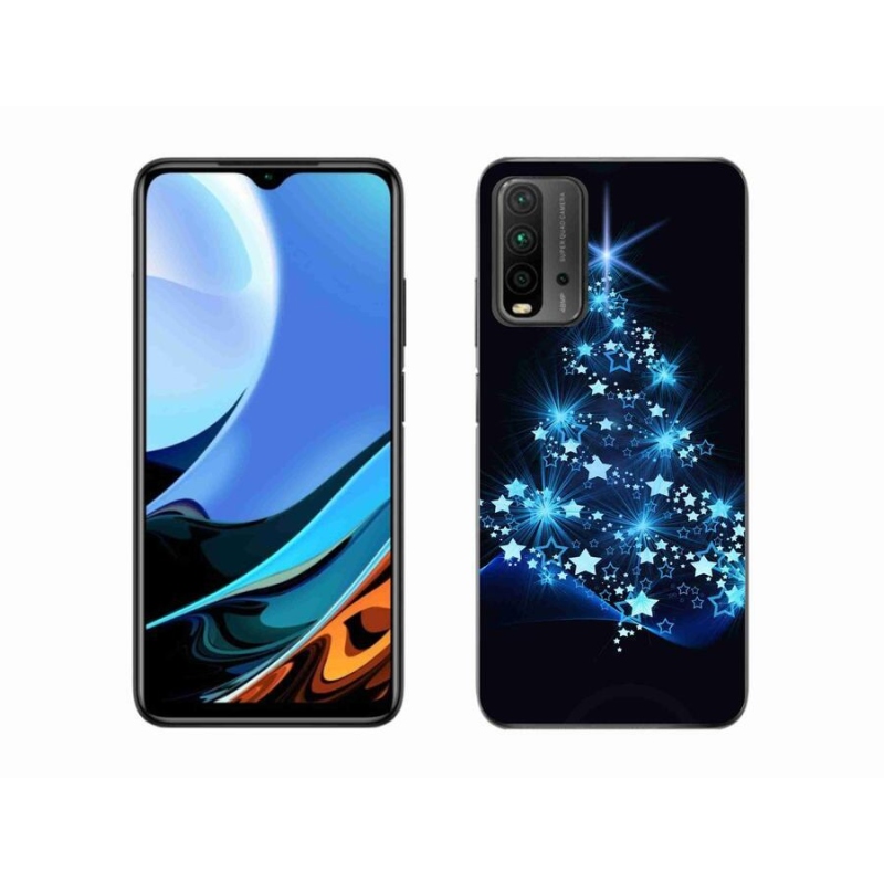 Gélový kryt mmCase na mobil Xiaomi Redmi 9T - vianočný stromček