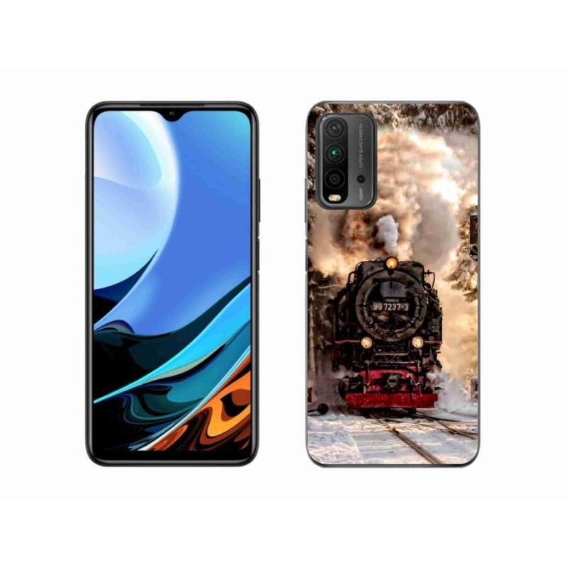 Gélový kryt mmCase na mobil Xiaomi Redmi 9T - vlak