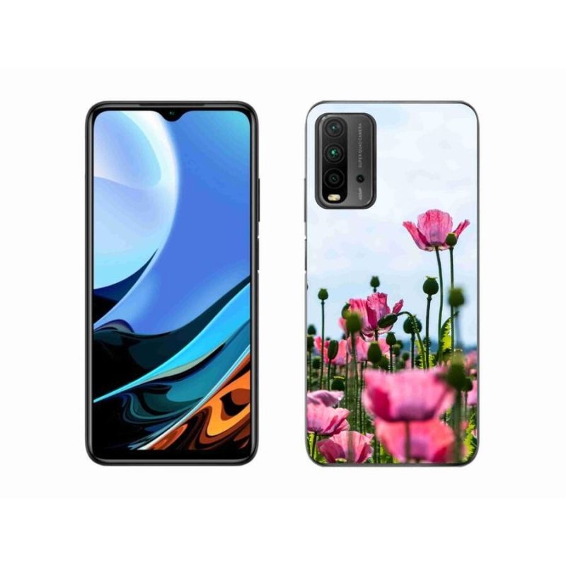 Gélový kryt mmCase na mobil Xiaomi Redmi 9T - vlčí mak