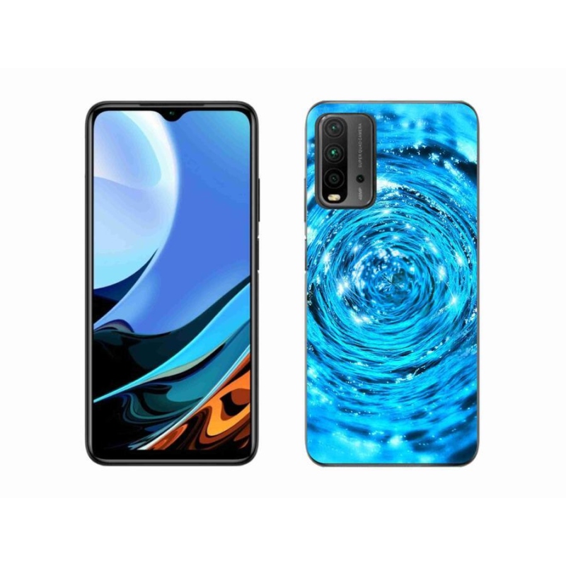 Gélový kryt mmCase na mobil Xiaomi Redmi 9T - vodný vír