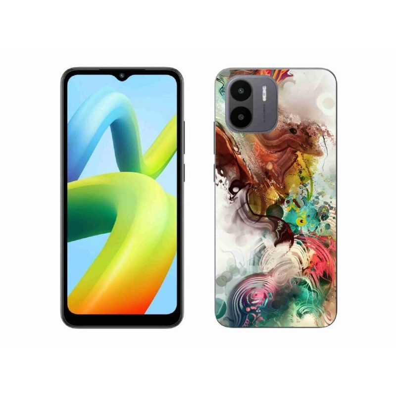 Gélový kryt mmCase na mobil Xiaomi Redmi A1/Redmi A2 - abstrakt 1