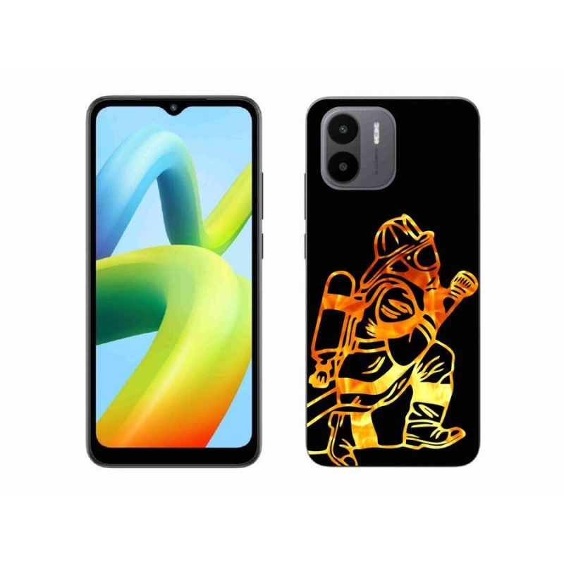 Gélový kryt mmCase na mobil Xiaomi Redmi A1/Redmi A2 - hasič 1