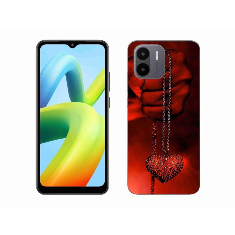 Gélový kryt mmCase na mobil Xiaomi Redmi A1/Redmi A2 - náhrdelník