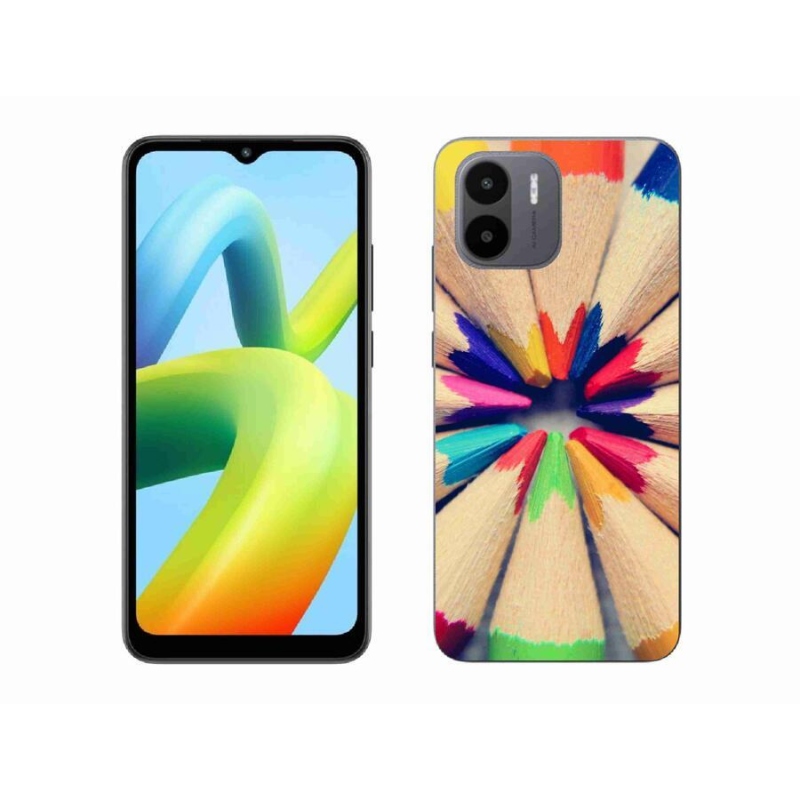 Gélový kryt mmCase na mobil Xiaomi Redmi A1/Redmi A2 - pastelky