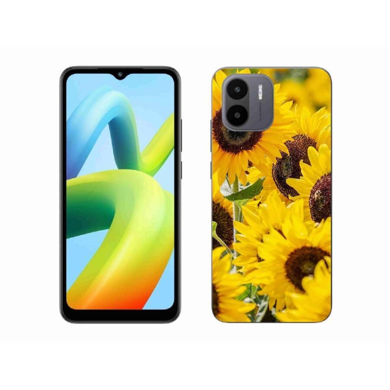 Gélový kryt mmCase na mobil Xiaomi Redmi A1/Redmi A2 - slnečnica