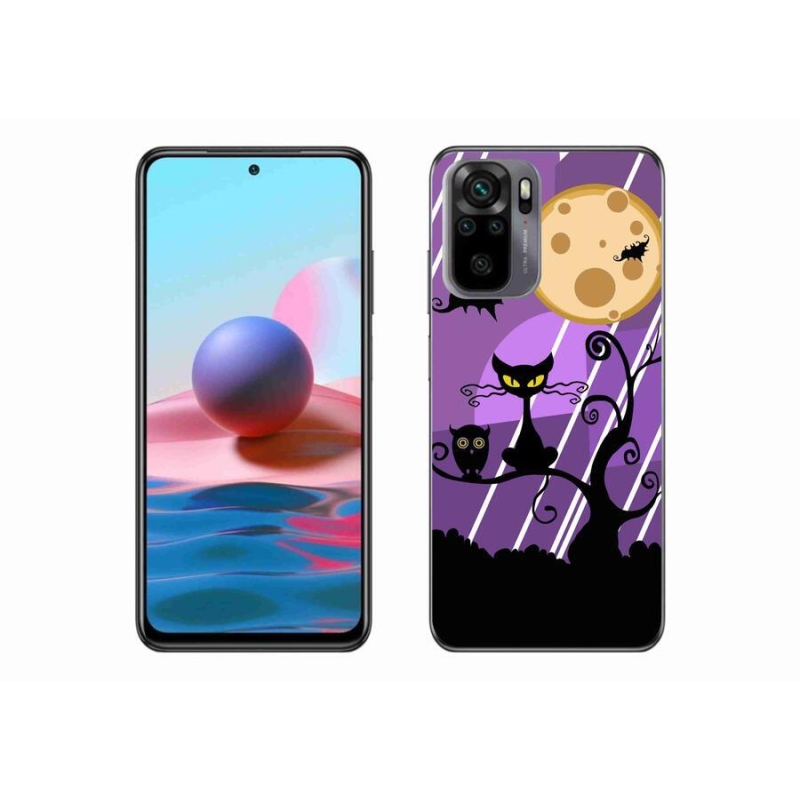 Gélový kryt mmCase na mobil Xiaomi Redmi Note 10 4G - halloween