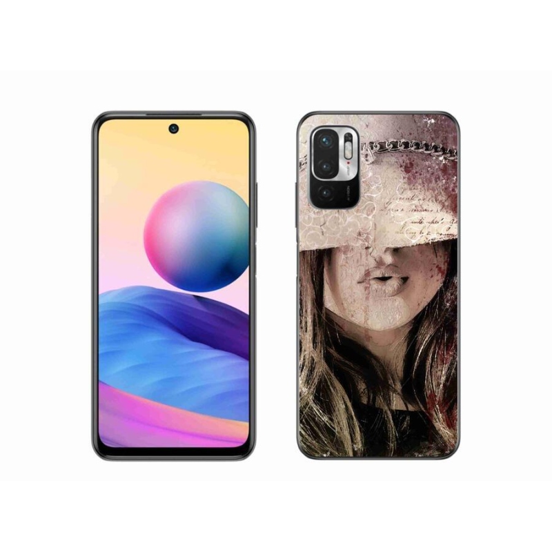 Gélový kryt mmCase na mobil Xiaomi Redmi Note 10 5G - dievča