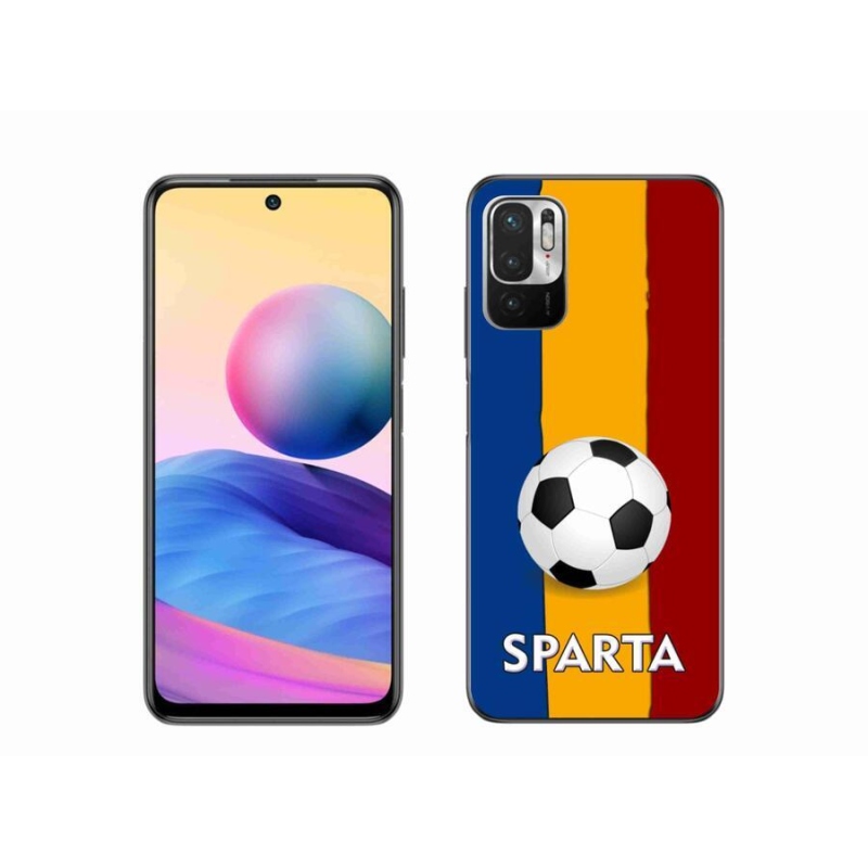 Gélový kryt mmCase na mobil Xiaomi Redmi Note 10 5G - futbal 1