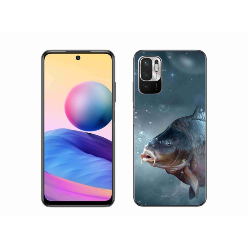 Gélový kryt mmCase na mobil Xiaomi Redmi Note 10 5G - kapor a bublinky