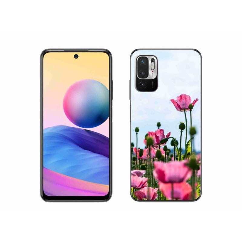 Gélový kryt mmCase na mobil Xiaomi Redmi Note 10 5G - vlčí mak
