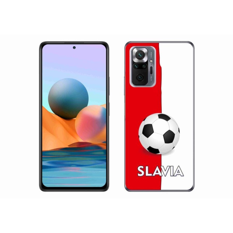 Gélový kryt mmCase na mobil Xiaomi Redmi Note 10 Pro - futbal 2