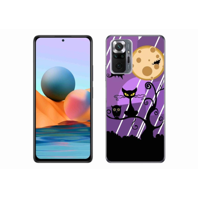 Gélový kryt mmCase na mobil Xiaomi Redmi Note 10 Pro - halloween