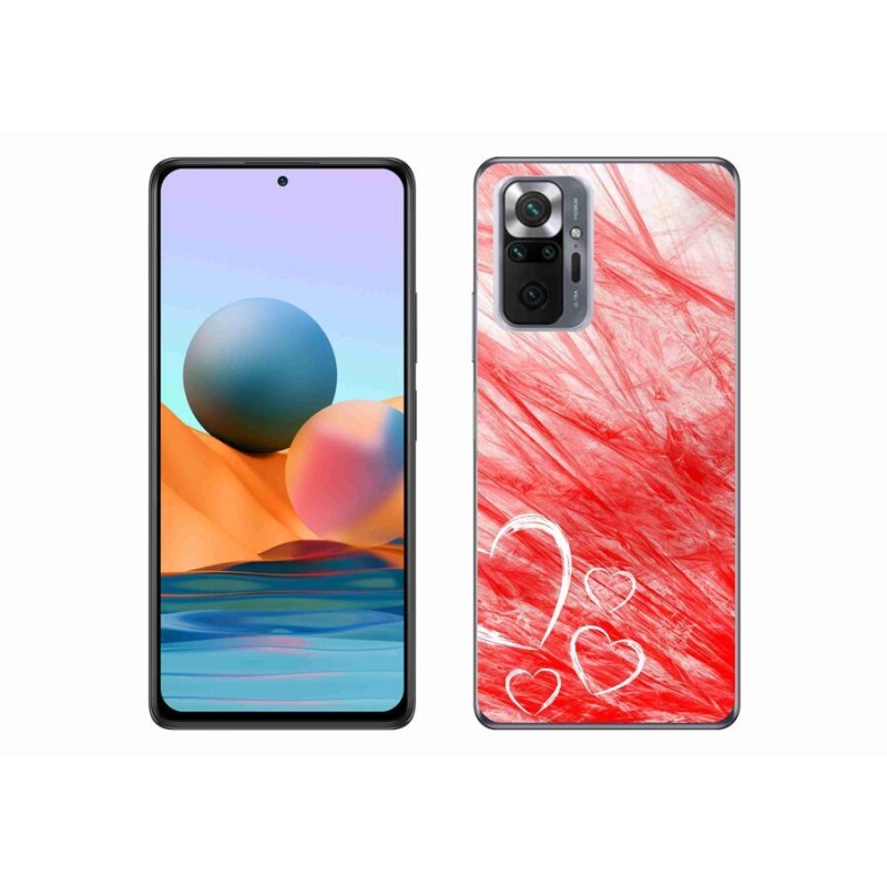 Gélový kryt mmCase na mobil Xiaomi Redmi Note 10 Pro - heart