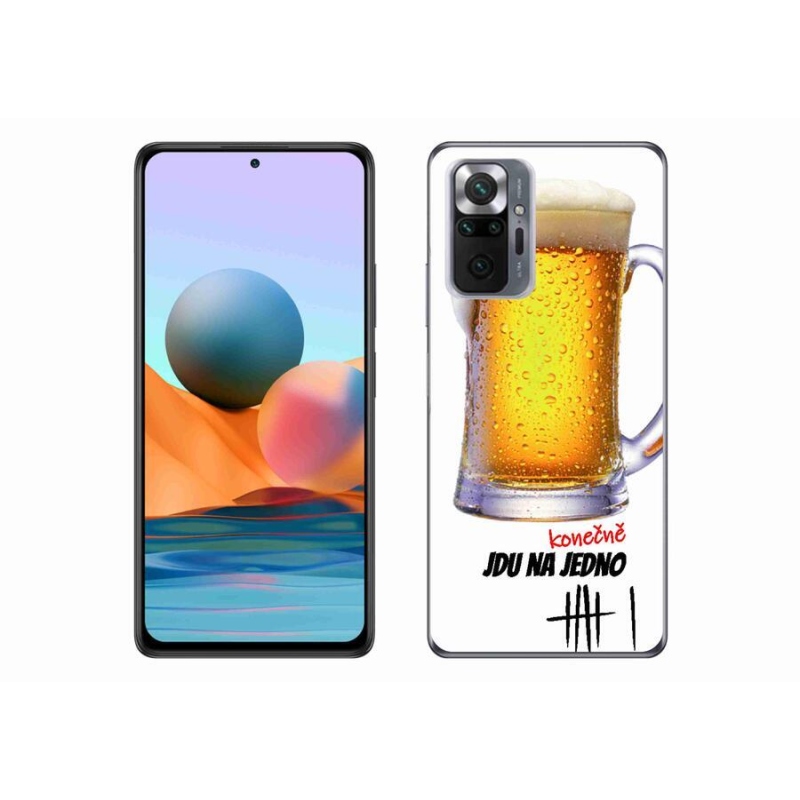 Gélový kryt mmCase na mobil Xiaomi Redmi Note 10 Pro - idem na jedno