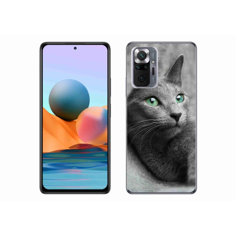Gélový kryt mmCase na mobil Xiaomi Redmi Note 10 Pro - mačka 2