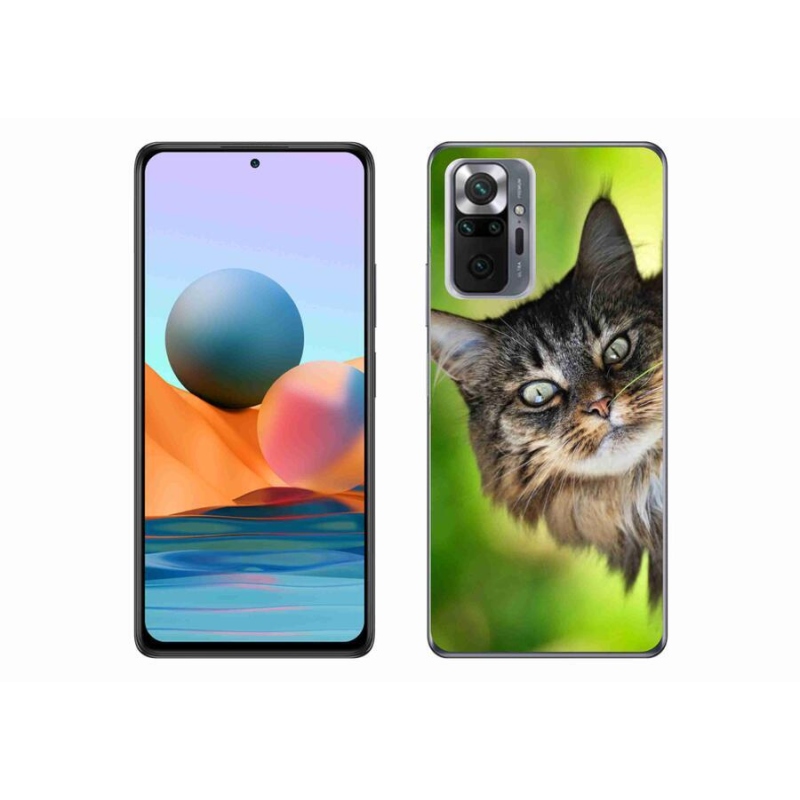 Gélový kryt mmCase na mobil Xiaomi Redmi Note 10 Pro - mačka 3