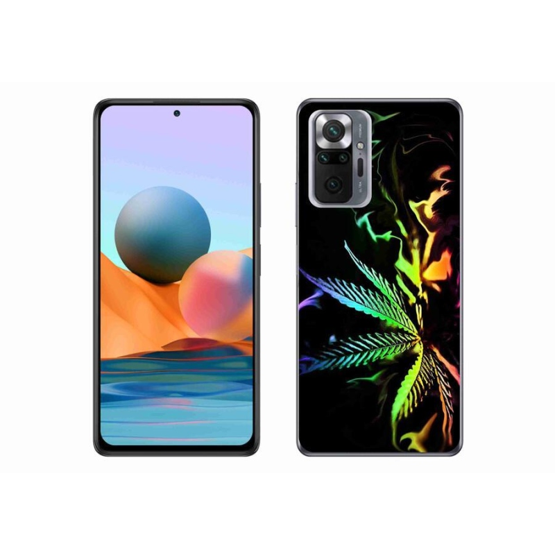 Gélový kryt mmCase na mobil Xiaomi Redmi Note 10 Pro - konope 2