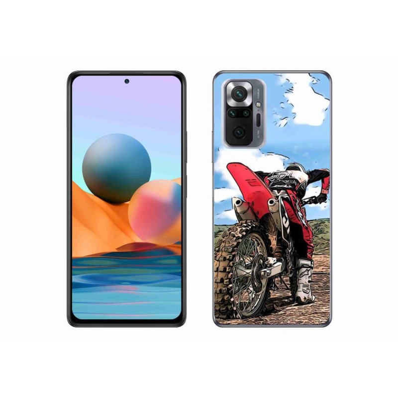 Gélový kryt mmCase na mobil Xiaomi Redmi Note 10 Pro - moto