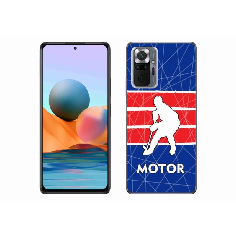 Gélový kryt mmCase na mobil Xiaomi Redmi Note 10 Pro - Motor