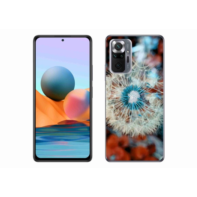 Gélový kryt mmCase na mobil Xiaomi Redmi Note 10 Pro - odkvitnuté púpava 1