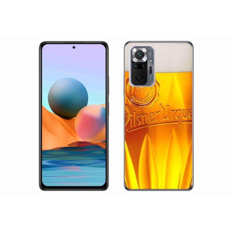 Gélový kryt mmCase na mobil Xiaomi Redmi Note 10 Pro - pivo