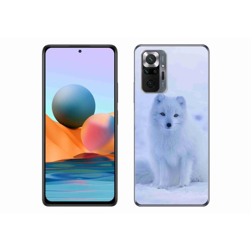 Gélový kryt mmCase na mobil Xiaomi Redmi Note 10 Pro - polárna líška