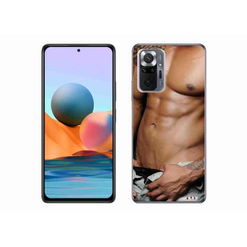 Gélový kryt mmCase na mobil Xiaomi Redmi Note 10 Pro - sexy muž