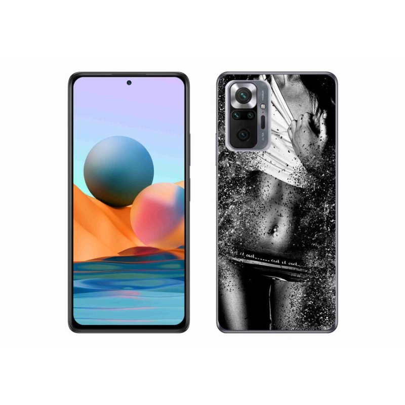 Gélový kryt mmCase na mobil Xiaomi Redmi Note 10 Pro - sexy žena 1