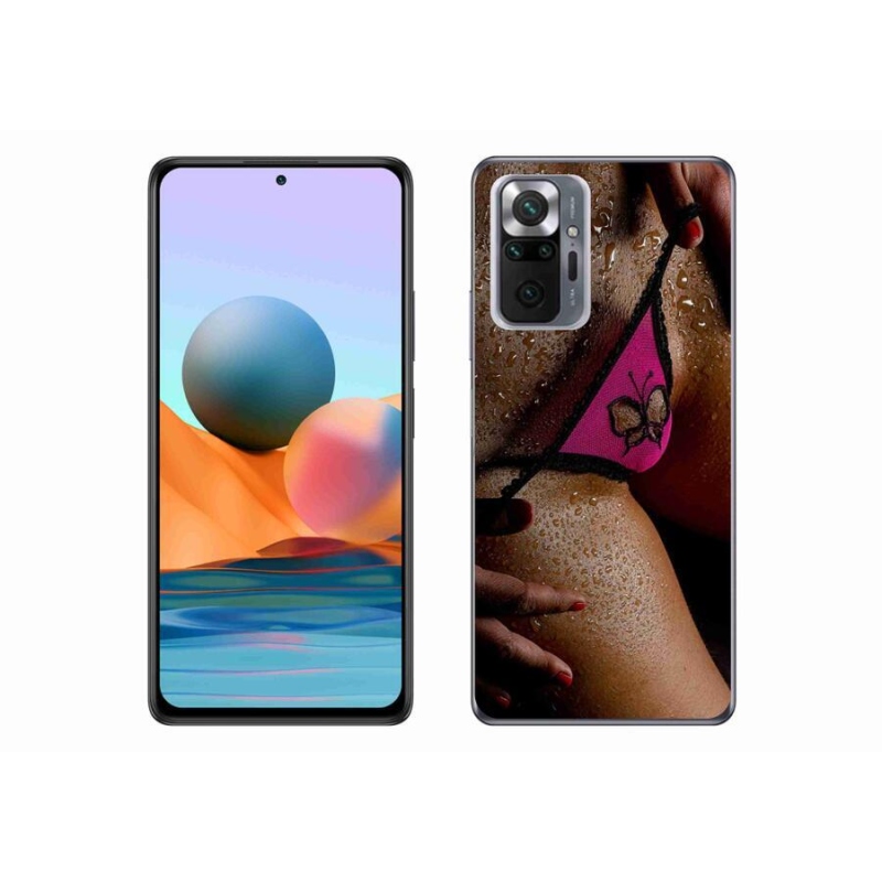 Gélový kryt mmCase na mobil Xiaomi Redmi Note 10 Pro - sexy žena